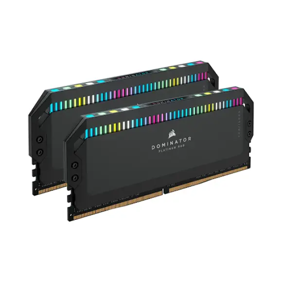 RAM -desktop -Corsair -DOMINATOR -PLATINUM -RGB- 32GB (2 x 16GB)- DDR5- 6000MHz -(CMT32GX5M2X6000C36)